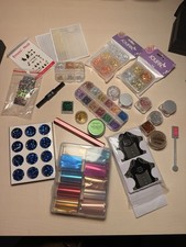 Nageldesign Glitzer Set