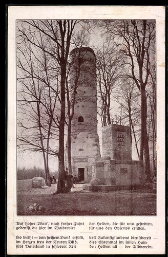 Johann urach ehrenmal - ak,