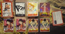 Super PreRelease Starter Deck: Straw Hat Crew OPENED, all cards NM, English