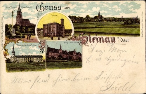 Litho ścinawa steinau - litho, der