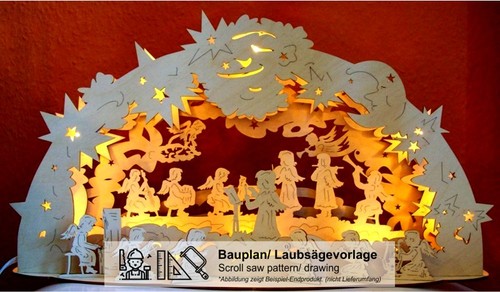 Laubsägevorlage