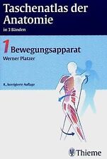 Taschenatlas der Anatomie 1. Bewegungsapparat von Platze... | Buch | Zustand gut