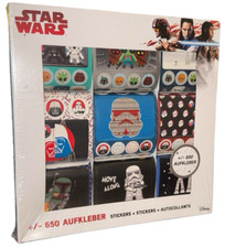 Disney Star Wars - Sticker SET 650 Stück - Aufkleber NEU & OVP ✅