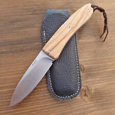 LionSteel Opera D2 Olive Messer Klappmesser TASCHENMESSER - Olivenholz - Etui
