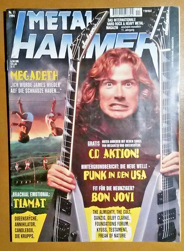 Metal hammer 1994 - metal,