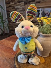 Lustiger singender Hase von Windel Plüschtier Stofftier