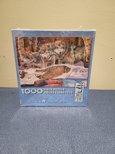 Winter wolves 1000 - wolves, piece