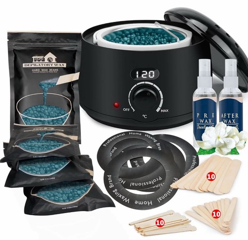 Wachswärmer set schwarz - wachswärmer,