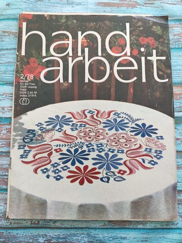 Zeitschrift handarbeit 78 - zeitschrift,