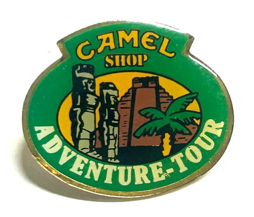 Camel shop adventure tour pin - adventure-tour,