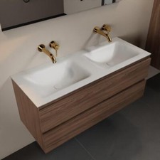corian waschtisch set weiß