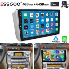 DAB+ Für Toyota Avensis T25 2002-2008 Android 14 Autoradio 4+64G Carplay GPS FM