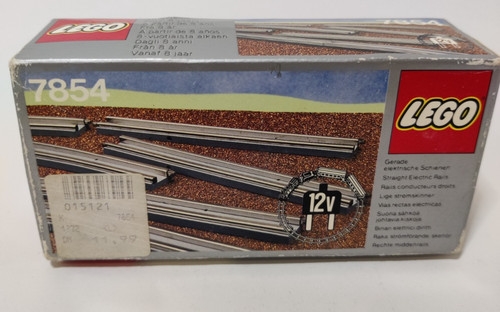 Lego eisenbahn 7854 gerade - eisenbahn,