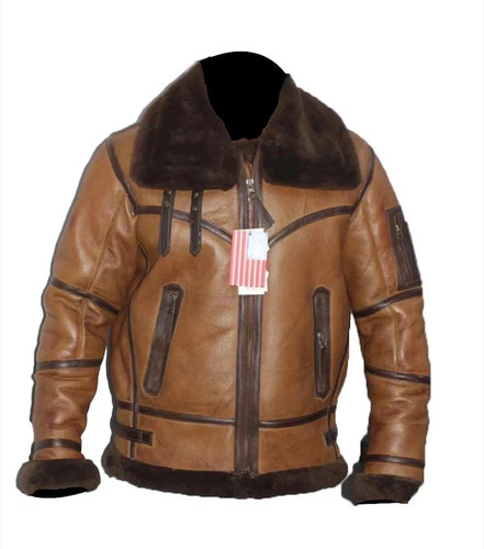 Herren leder bomberjacke - herren,