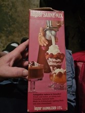 Alter Kayser Sahnespender 0,5l Sahne Automat C 740 Mix mit OVP 60er Jahre (15)