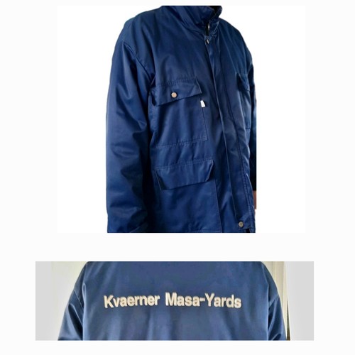 Dicker parka xxl blau - dicker,