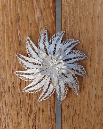 Vintage silber brosche - vintage, 925