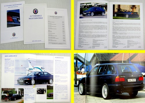Prospekte bmw alpina b8 - prospekte, b3