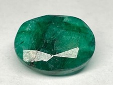 Edelstein Smaragd Roh Stein geölt / vor facettiert weitere hier ! AZ26 .