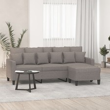 Sofa 3-Sitzer Hocker