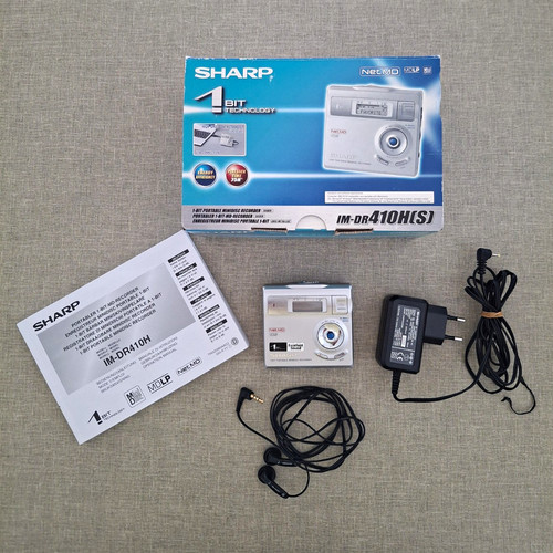 Sharp mini disc player - sharp,