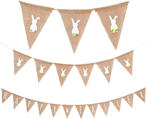 Stück happy easter girlande - 2,