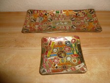 Alter Aschenbecherund Schale