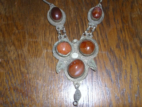 Hals kette mit edel - hals-kette, edel?-steinen