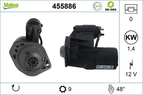 Anlasser starter valeo gen - anlasser,