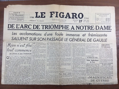 General gaulle befreiung - general, de