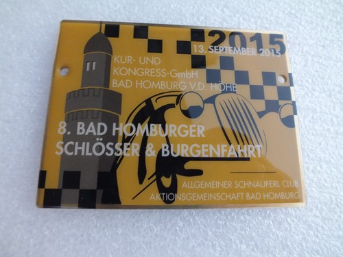Plakette 2015 bad homburger - -,