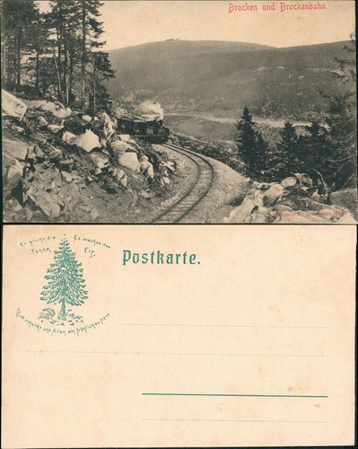 Ansichtskarte ilsenburg - ansichtskarte,