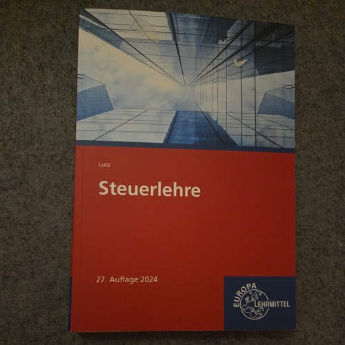 Steuerlehre karl lutz - steuerlehre,