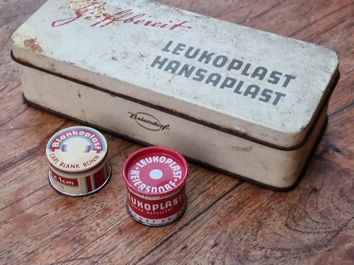 Konvolut alte blechdosen - alte,
