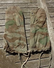 original  WH Paar Tarnhandschuhe Winter camo Handschuhe