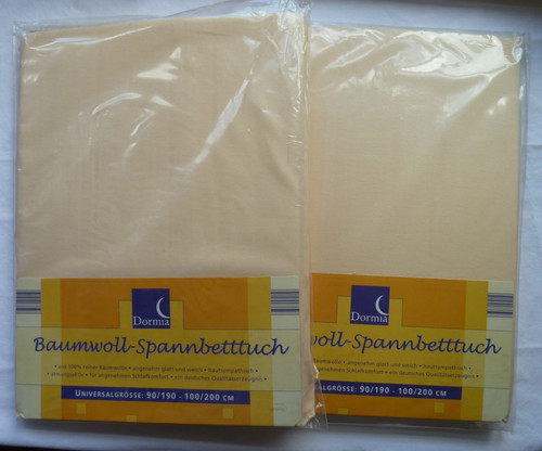 Gelbes spannbetttuch von - spannbetttuch,