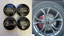 4x 54mm Ford Radnabendeckel Radkappen Radnabendeckel wheel caps 6M21-1003 NEU