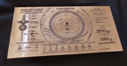 Kupferbarren sonnensystem - 5,