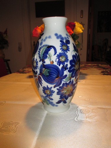 Russische vase porzellan - vase, gold