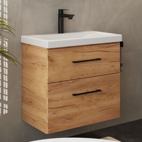 Waschtisch mit unterschrank - unterschrank, 63