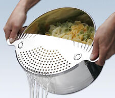 2 x Abgießhilfe Abgießsieb