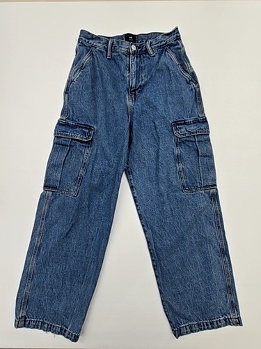 Herren blau baggy cargo - h&m,
