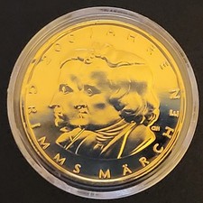 10-EURO-Gedenkmünze (Auflage 24 Karat Gold) "200 Jahre Grimms Märchen" (2012)