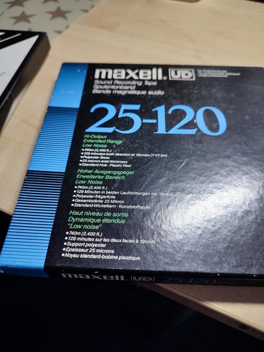 Maxell tonbandspule 18cm - maxell,