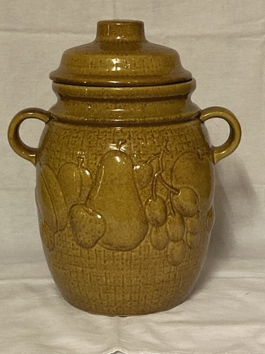Rumtopf braun keramik topf - rumtopf,
