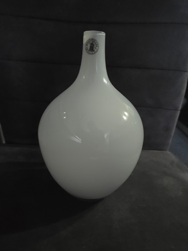 Weiße vintage kunst glas - weiße,