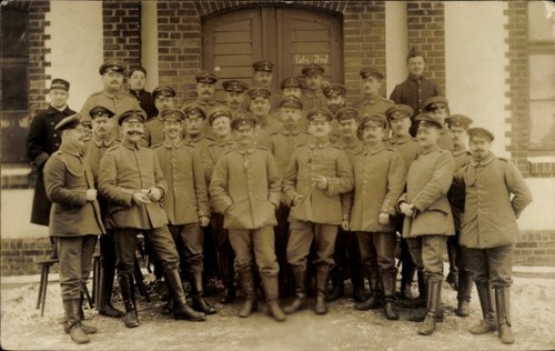 Foto deutsche soldaten in - ak,