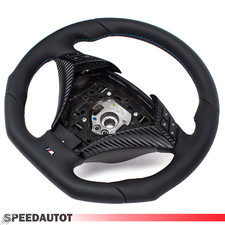 Tausch Abgeflacht Multifunktion Leder Lenkrad für BMW 5 E60 E61 Steering Wheel