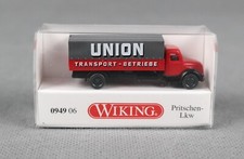 WIKING 094906/0949 06 (Spur N,1:160) Pritschen-Lkw (Magirus) "Union-Transport"