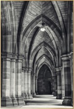 KunstLoft® Gerahmte Fotografie 'Gothic Cathedral' | Foto-Print 60x90cm